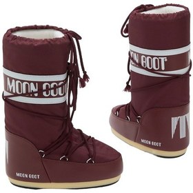 Resim D013 Burgundy Kar Botu Kadın / Kız 80d1400440-d013 Moon Boot Icon Icon Nylon Burgundy 23-34 Bordo 