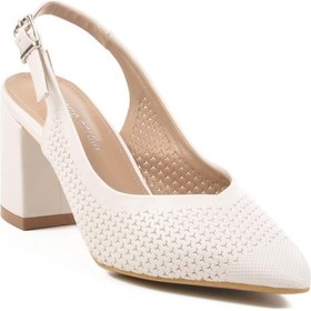 Resim Pierre Cardin Pc-54727 Z Beyaz Kadın Abiye Ayakkabı Beyaz 