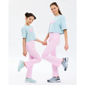 Resim Skechers G Ankle Legging Büyük Kız Çocuk Açık Pembe Tayt SK2610038-0098 