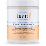 Resim Luv it! glikolik asit vücut peelingi - pirinç özlü hyaluronik asit i̇çeren body scrub 