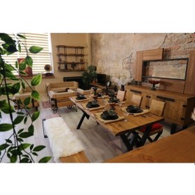 Resim Ntconcept Ntconcept Masif Ağaç Loft Sandalye (277535432) 