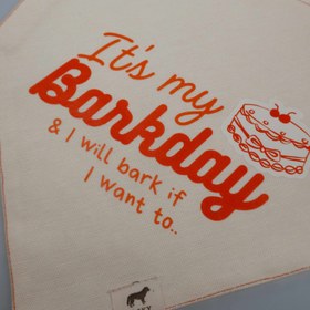 Resim | Bandana | Barkday Club - S 