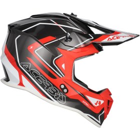 Resim Acerbis Lınear Kask 2206 Gri Kırmızı 