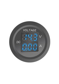 Resim Aek-tech Dc12v/24v Dijital Voltmetre Ampermetre 
