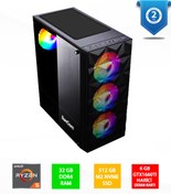 Resim Gaming SG1-111 Ryzen 5 5500 32GB 512GB M.2 SSD 6gb GTX1660Ti DOS Masaüstü PC Suncom