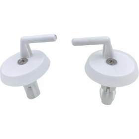 Resim FB Store Üstten Sıkmalı YD03 Plastik Klozet Kapak Menteşesi 