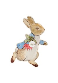 Resim Meri Meri - Peter Rabbit Plates - Peter Rabbit Tabak - 12'li 