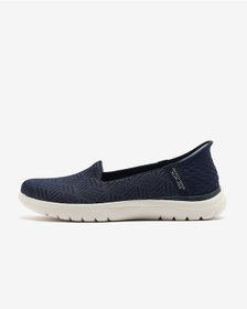 Resim Skechers On-the-go Flex - Clover Kadın Lacivert Yürüyüş Ayakkabısı 138182 Nvw Lacivert 