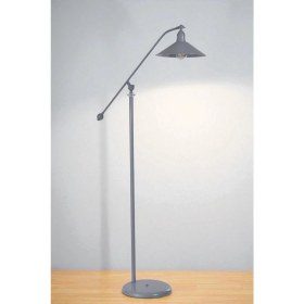 Resim Moka Gri Lambader Metal Başlıklı 