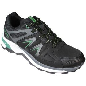 Resim Kinetix Erkek Siyah Gri Cilt Kalın Taban Outdoor Spor Ayakkabı 001 