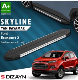 Resim S-dizayn Ford Ecosport 2 Skyline Krom Yan Basamak 173 Cm 2012-2022 A+ Kalite 