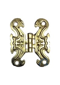 Resim Dekoratif Sac Kelebek Menteşe - Küçük, Sarı, 100 Adet Siyah 