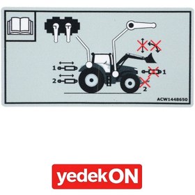 Resim AGCO Dekal - Massey Ferguson / Fendt / Valtra | ACW1448650 
