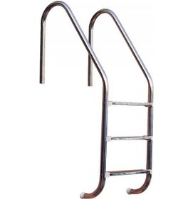 Resim Gemaş Havuz Merdiveni 4 Basamaklı Standart 316 Model Paslanmaz 