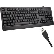 Resim Philips SPK6247B USB 1.2 Metre Kablolu Klasik Siyah Numpadli Türkçe Q Klavye 