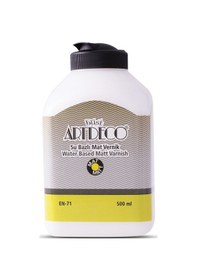 Resim Artdeco Su Bazlı Vernik Mat 500 Ml 