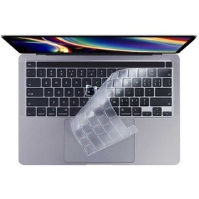 Resim Kilifone - Macbook 15' Pro 2017 A1707 Uyumlu - Klavye Koruyucu Şeffaf Silikon Ped - Şeffaf 