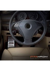 Resim intakrom Bmw 5 Seri E60 Krom Ayak Dinlendirme Pedalı 2003-2010 