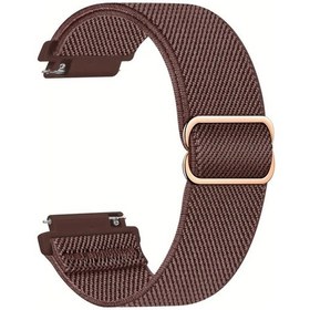 Resim Sunshine022 Elastik Fuchsia 22mm Saat Kayışı Nylon Esnek 20mm 22mm 