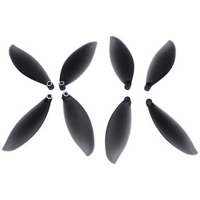 Resim Geekyou Parrot Anafi İçin 8 Adet Gri Yer Değiştirilebilir Pervane - Denge Ve Güvenli Uçuş, Montaj Anahtarıyla 