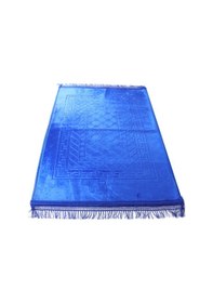 Resim Peluş Seccade Lacivert 