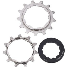 Resim Geeroyoo Mountain Bike Kademeli Çark 9s 11-32t Gümüş - Yumuşak Vites Değişimi, Dayanıklı Çelik Malzeme, Bisiklet Tamiri İçin Uygun 