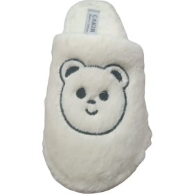 Resim Akınalbelle Ayıcıklı Peluş Ev Terliği 