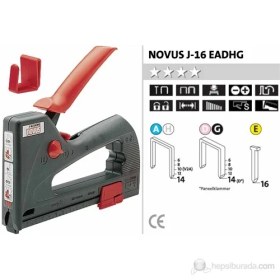 Resim Novus J-16 Eadhg Mekanik El Zımba Ve Çivi Makinası 