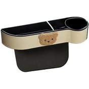 Resim Bej Ayıcıklı Koltuk Arası Saklama Kaiyi 