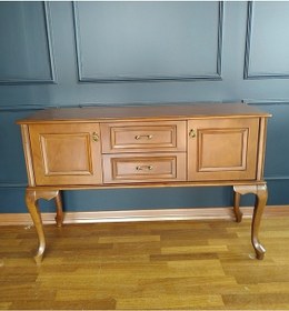 Resim Masifart_Mobilya Masifart Urgere Kapaklı Çekmeceli Klasik Konsol 130 Cm 