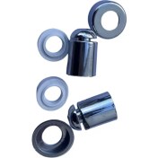 Resim Üçel Plastik Taharet Çubuğu Ucu Krom Tip 2 Adet 