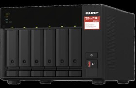 Resim Qnap TS-673A-8G 6 Yuvalı Nas Depolama Ünitesi (TS-673A-8G) 