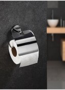 Resim Yapışkanlı Tuvalet Kağıtlığı Wc Kağıtlık Tuvalet Kağıdı Askısı 
