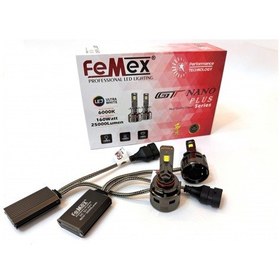 Resim Femex Gt Nano Plus Hb3 9005 Led Xenon 25000 Lumen 