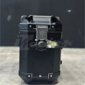 Resim Motiker Triumph Sağ ve Sol Yan Çanta Mat Siyah Kaplama 