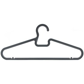 Resim 20'li Elbise Askısı İnce Model Antrasit 