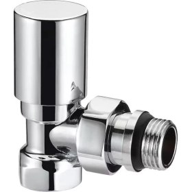 Resim Fause Radyatör Havlupan Vanası Köşe Tip 1/2'' Krom KVN101 