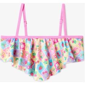 Resim Penti Renkli Kız Çocuk Cute Bandeau Bikini Takımı 