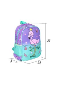 Resim Unicorn Figürlü Anaokul Sırt Çantası - Filamingo Açık Gri - Mavi 