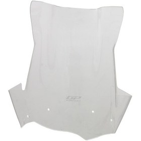 Resim GP Kompozit BMW F 700 GS 2012-2017 Uyumlu Kavisli Ön Cam Şeffaf 40 cm 