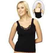 Resim BELİNAY 0831 DANTEL DETAYLI BAYAN ATLET Belinay