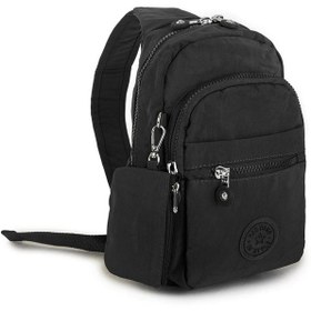 Resim Nas Bag Unisex Bel Ve Body Bag Siyah Siyah 