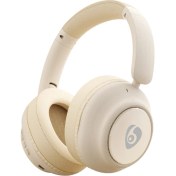 Resim Digital Computer Home Ovleng FF93 Kablosuz Bluetooth Kulaklık Kulak Üstü Müzik Kulaklık Katlanır Hifi Stereo Ses Kulaklık-Bej (Yurt Dışından) 