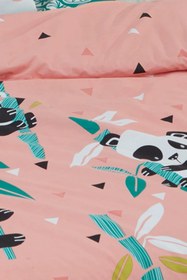 Resim Çocuk Nevresim Takımı Tek Kişilik Panida Pembe 