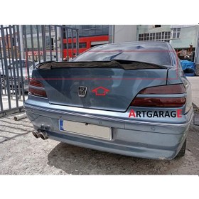 Resim Peugeot 406 Sedan Boyasız Bagaj Spoileri-fiberglass 