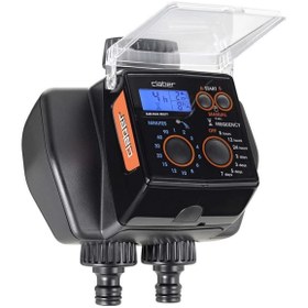 Resim Genel Markalar Claber 8410 Aquadue Evolutıon, 2 Çıkışlı Otomatik Tımer, Sulama Zamanlayıcısı New Desing 110983 