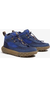 Resim Timberland Low Lace-Up Çocuk Mavi Bot 