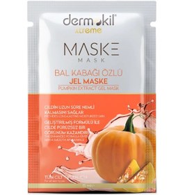 Resim DERMOKİL XTREME BAL KABAĞI ÖZLÜ JEL YÜZ MASKESİ 15 ML 