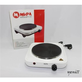 Resim Mutsan Mupa Elektrikli Tekli Ocak 1500 W Beyaz Renk 