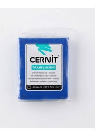 Resim Cernit Translucent Transparan Polimer Kil 56G 275 Sapphire 